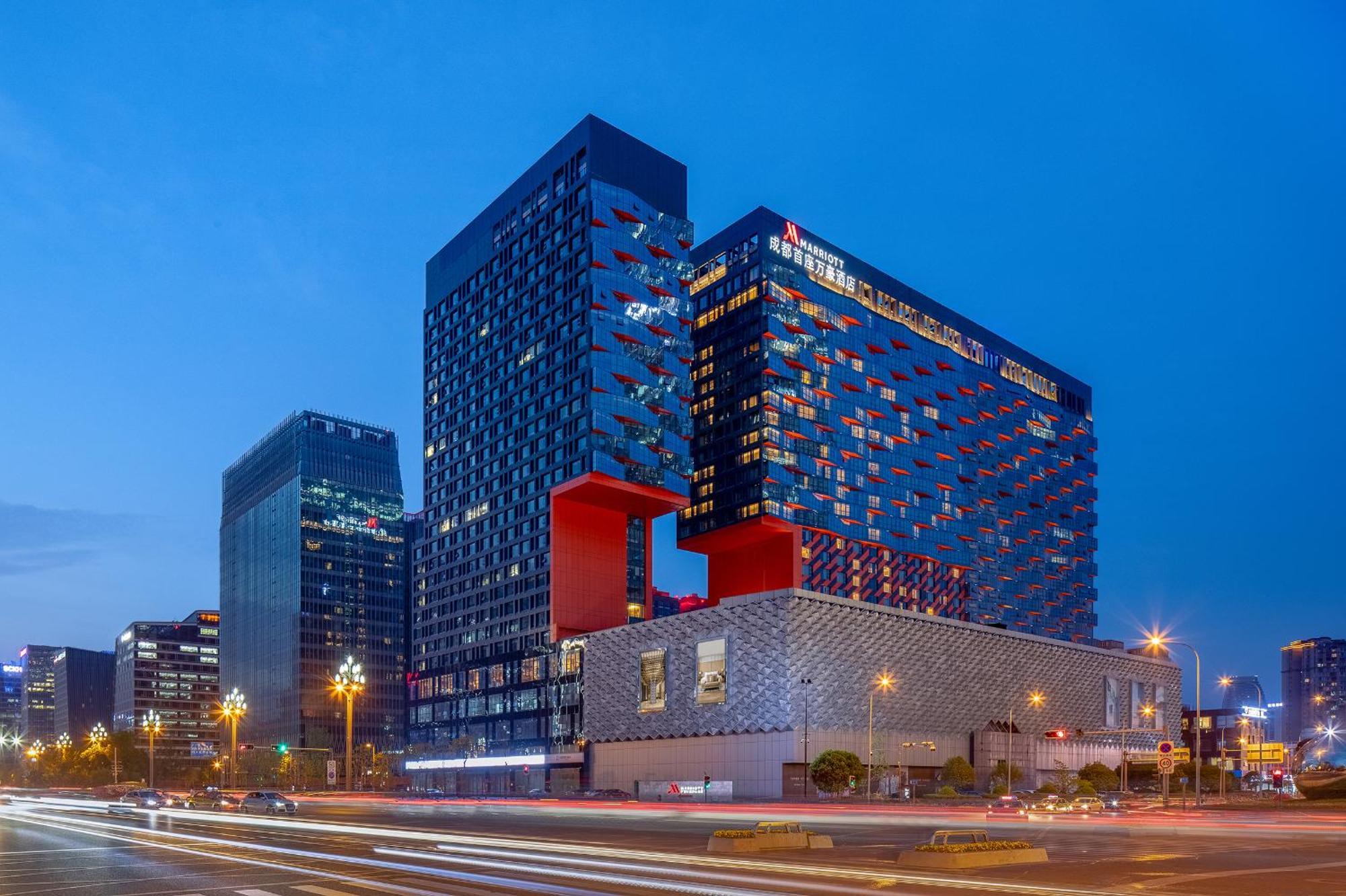 Chengdu Marriott Hotel Financial Centre Exterior photo